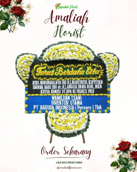 Papan Bunga Duka Tiang Pumpung